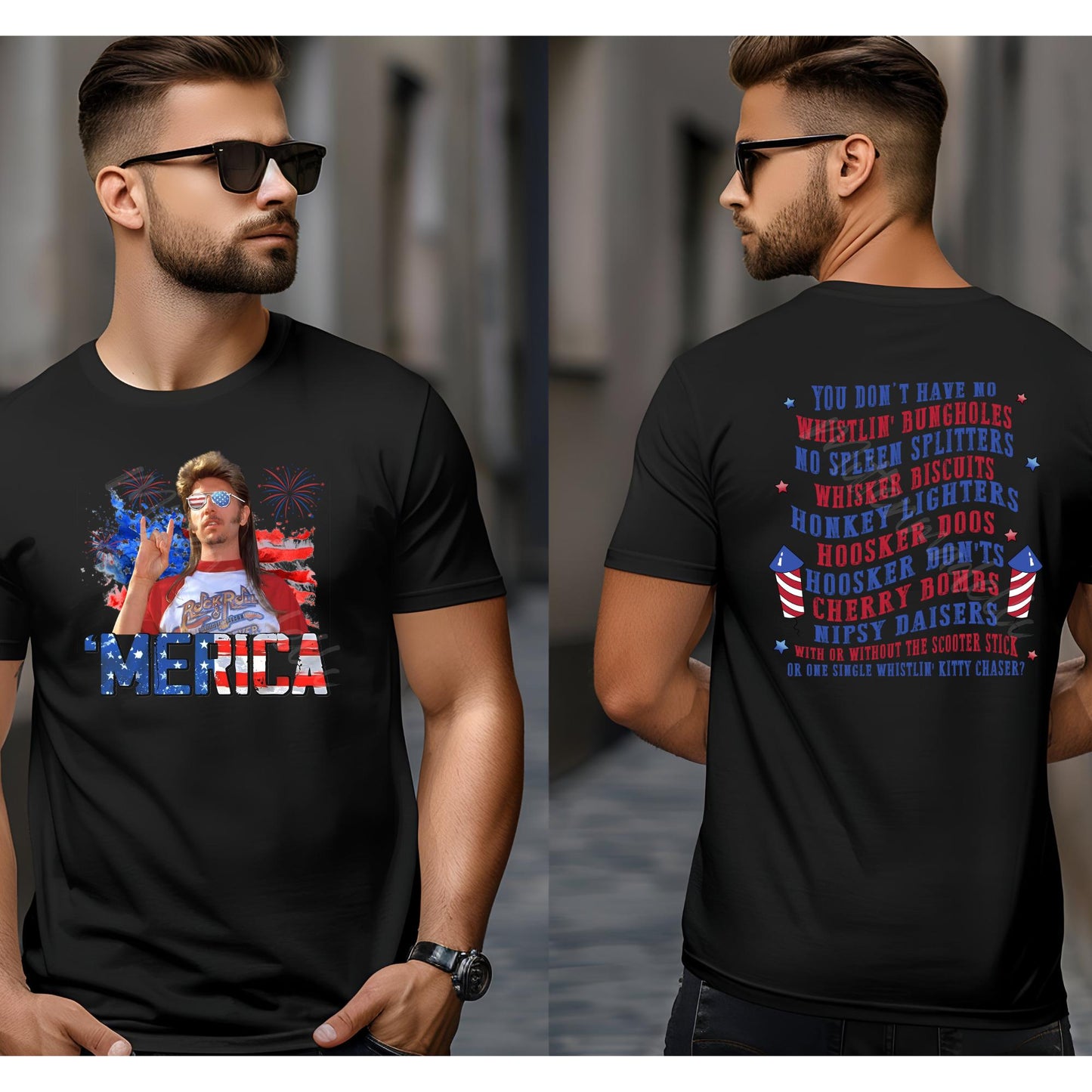 Joe Dirt Merica 4th July Independence Day Joe Dir Merica 4th July Patriotic - T-Shirt, Sweatshirt, Hoodie