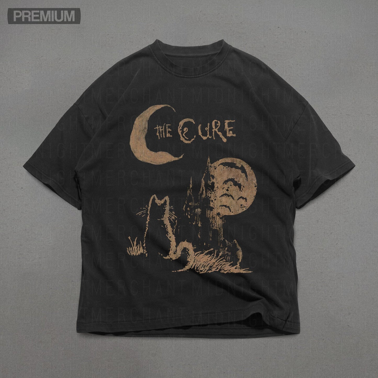 Cure Band Tee Comfort Colors Cure Oversized Ca Retro Unisex T-shirt, Sweatshirt, Hoodie - T-Shirt, Sweatshirt, Hoodie