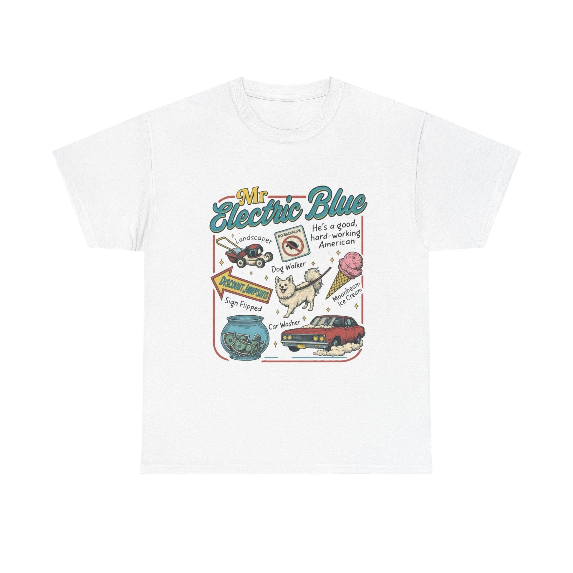 Mr Electric Blue Moonbeam Ice Cream Concert Tee Music Lovers - T-Shirt, Sweatshirt, Hoodie