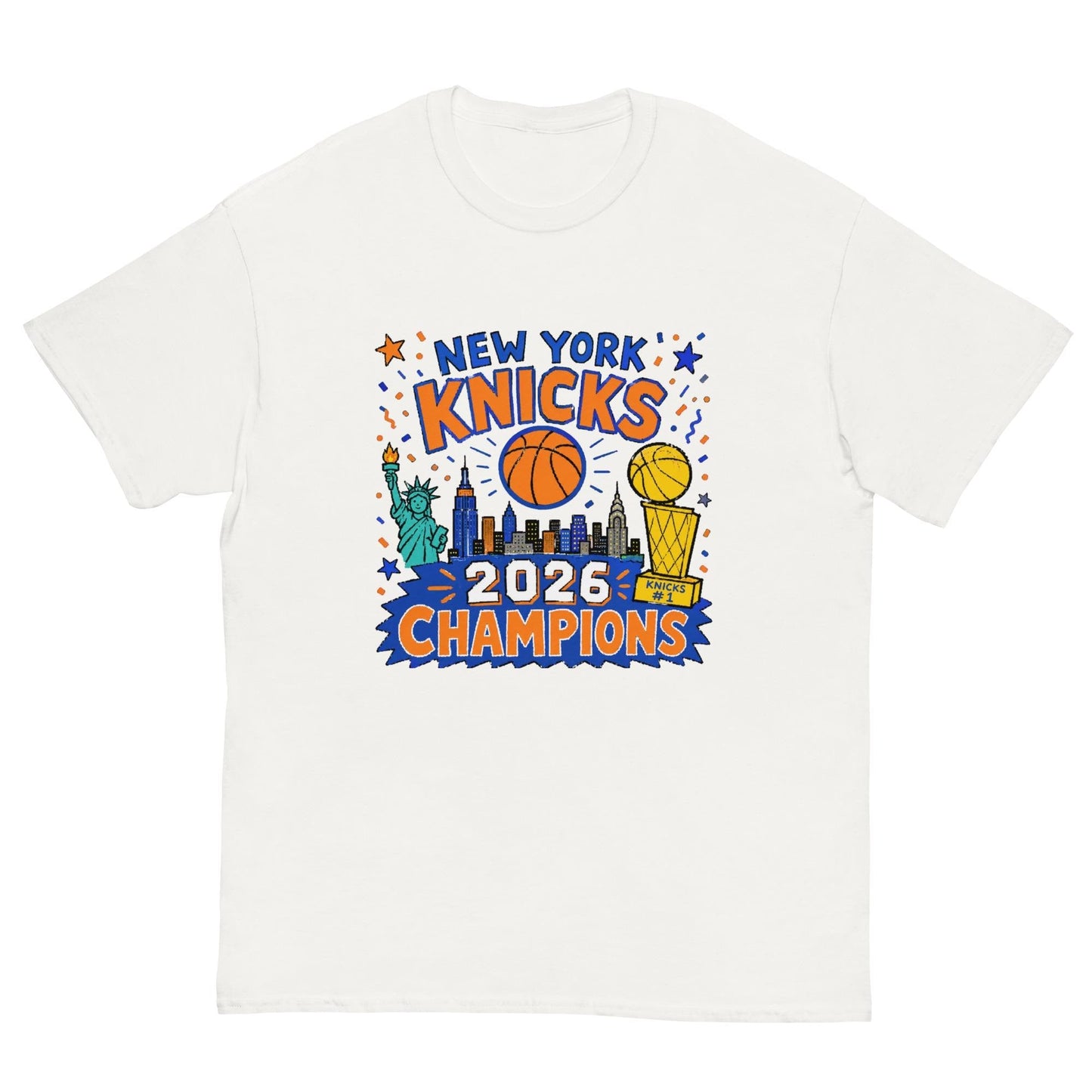 York Knicks Champions Tee Unisex T-shirt, Sweatshirt, Hoodie - T-Shirt, Sweatshirt, Hoodie