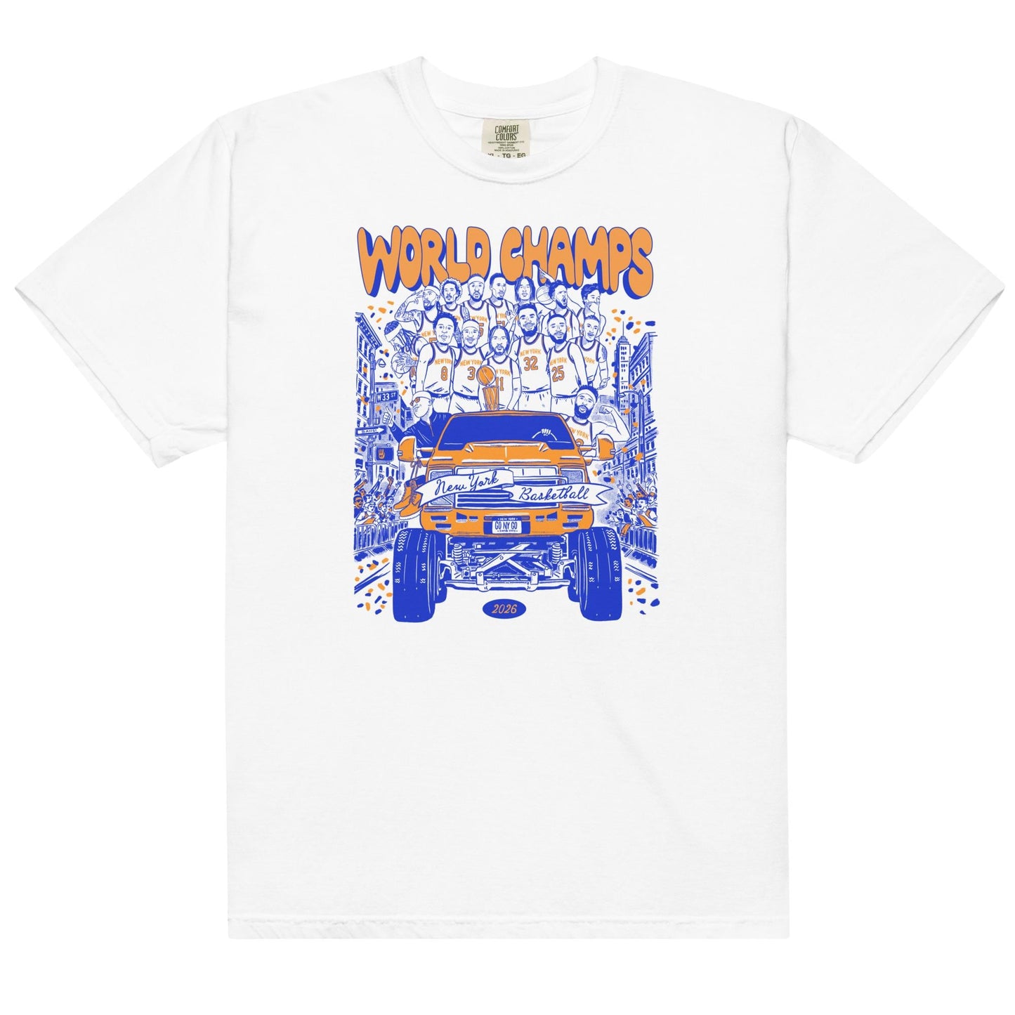 Champs York Basketball Vintage Illustrated Unisex T-shirt, Sweatshirt, Hoodie - T-Shirt, Sweatshirt, Hoodie