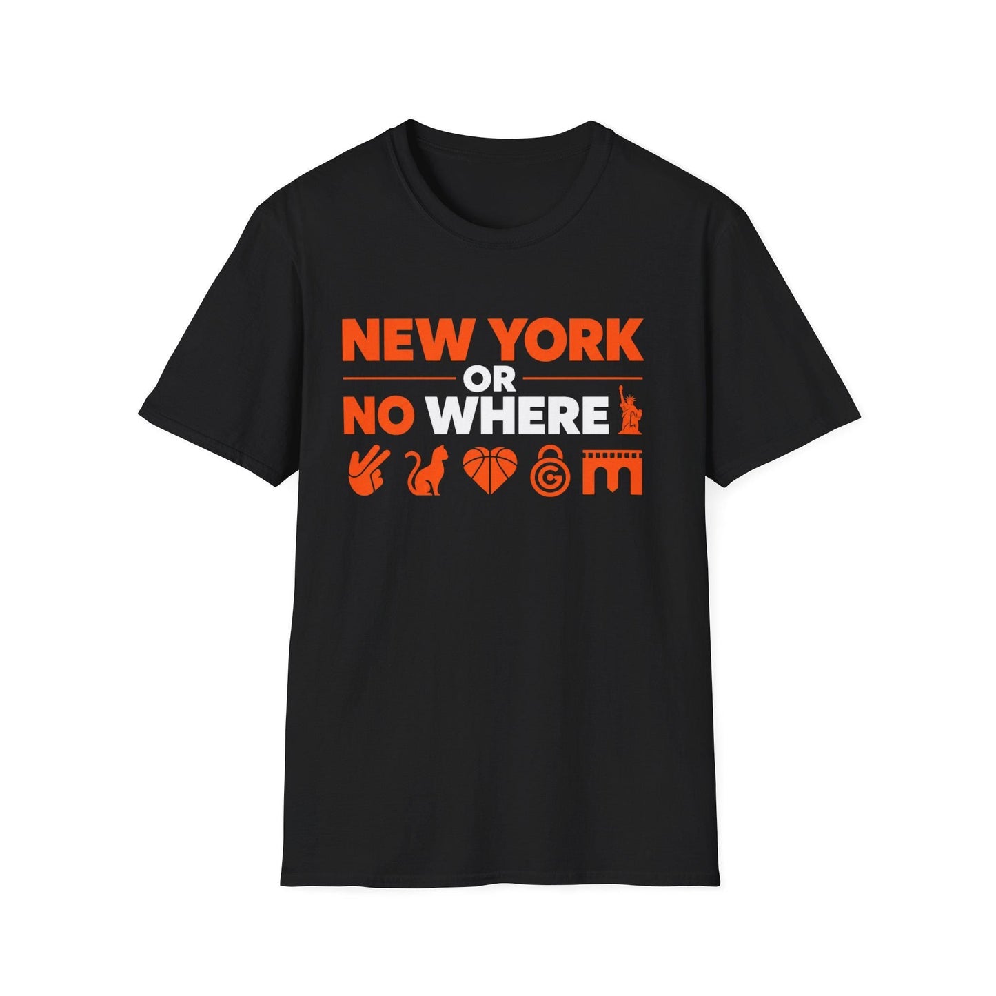 York Nowhere Knicks Starting Five Emojis Team Tee Black Blue Brunson Og Kat Hart - T-Shirt, Sweatshirt, Hoodie