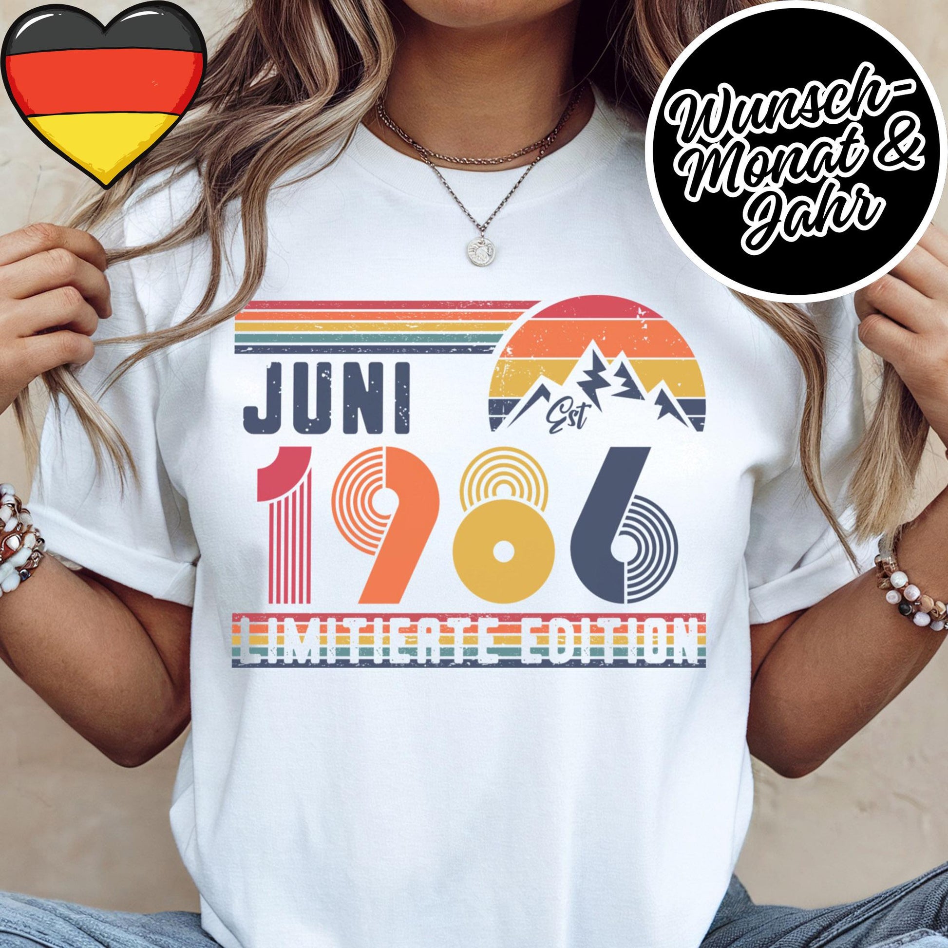 40 Geburtstag Retro 1986 Vintage Geschenk 40 Jahre Damen Herren Ehefrau Oder Ehemann - T-Shirt, Sweatshirt, Hoodie