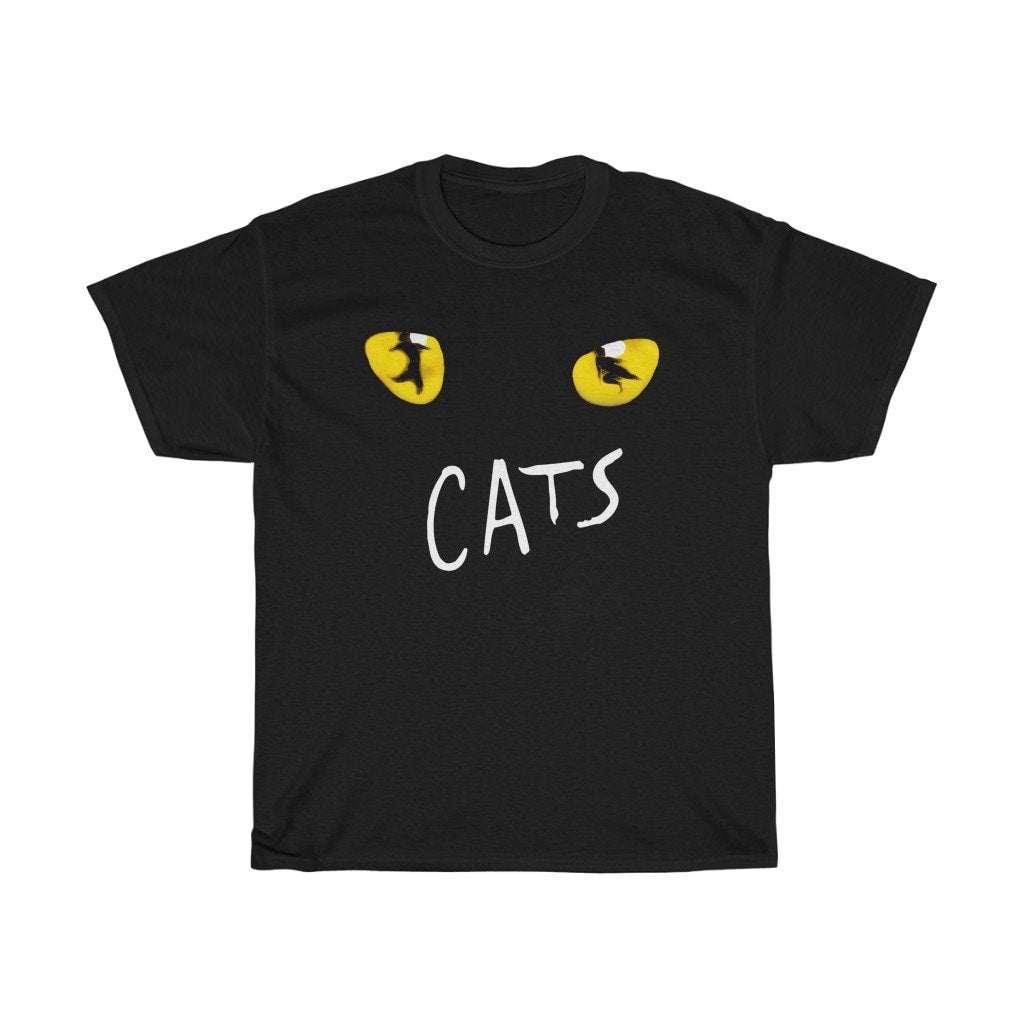 Cats Broadway Musical Logo Black Navy Size 5xl Unisex T-shirt, Sweatshirt, Hoodie - T-Shirt, Sweatshirt, Hoodie
