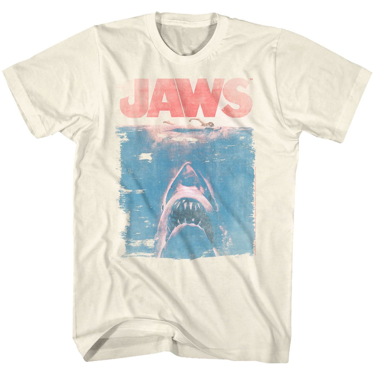 Jaws Fade Natural Unisex T-shirt, Sweatshirt, Hoodie - T-Shirt, Sweatshirt, Hoodie
