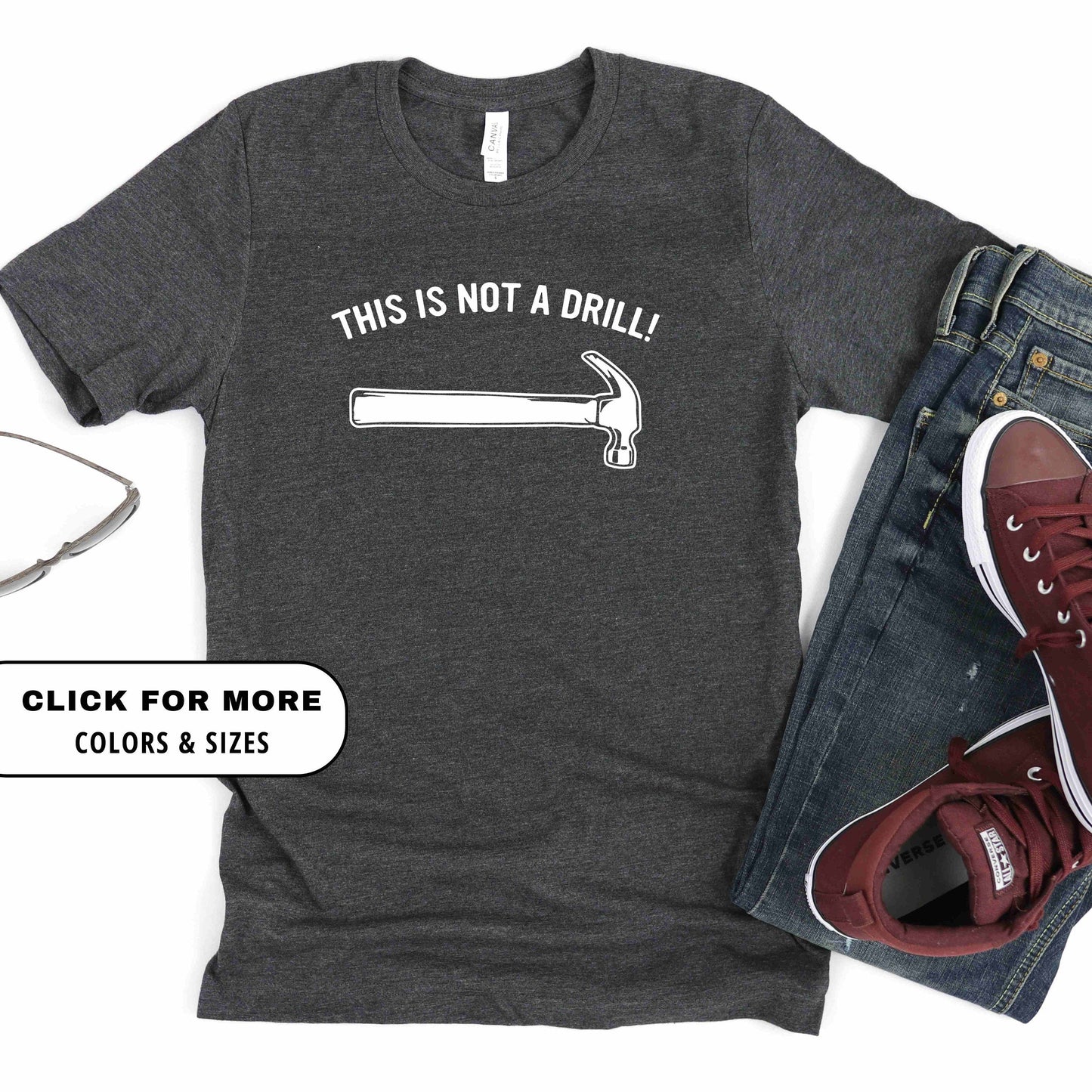 Dad Joke Drill Joke Fathers Day Fathers Day Dad Dad Dad Jokes - T-Shirt, Sweatshirt, Hoodie