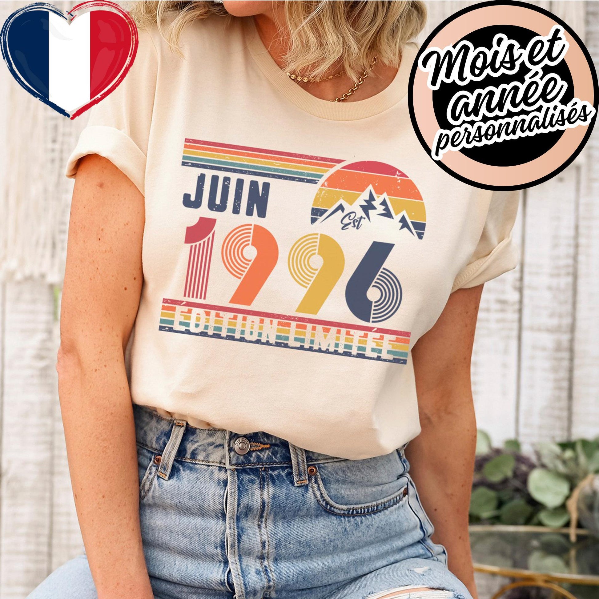 Tro 30e Anniversaire Sweat Vintage 1996 30 Ans Pour Femme Homme Pour Pouse Ou Poux - T-Shirt, Sweatshirt, Hoodie