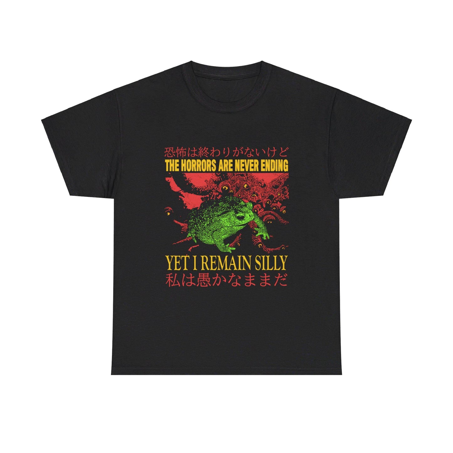 Horrors Vintage Japanese Frog Unisex T-shirt, Sweatshirt, Hoodie - T-Shirt, Sweatshirt, Hoodie