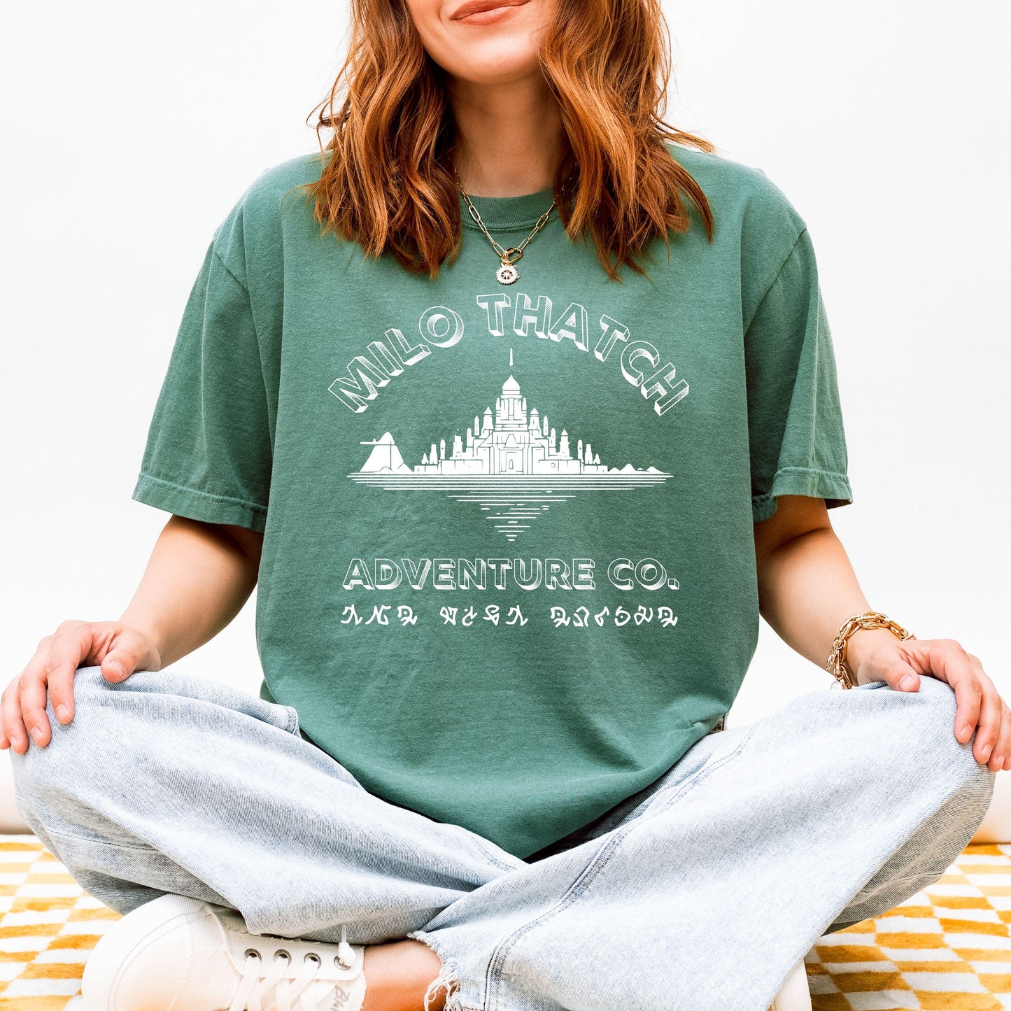 Comfort Colors Milo Thatch Adventure Co Unisex T-shirt, Sweatshirt, Hoodie - T-Shirt, Sweatshirt, Hoodie