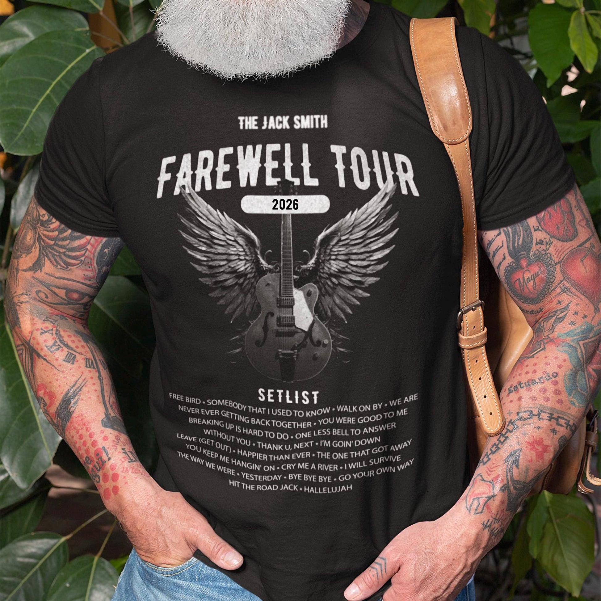Personalized Retirement Farewell Tour Music-Themed Music Fan Custom Retiree Softstyle Tee - T-Shirt, Sweatshirt, Hoodie