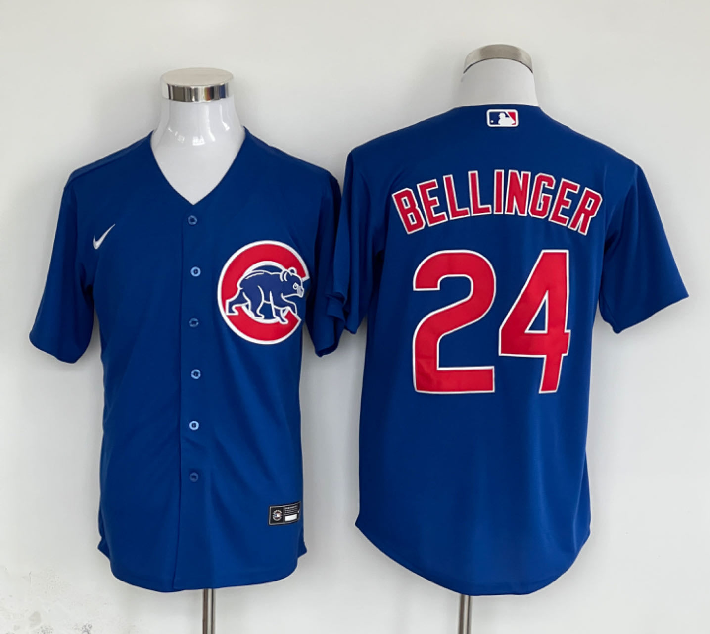 Men's Chicago Cubs Cody Bellinger Royal Replica Player Jersey baseball jersey product view 1