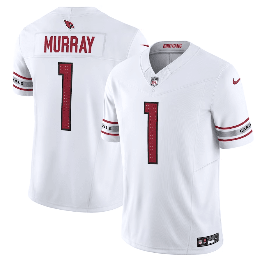 Kyler Murray 1 Arizona Cardinals Vapor F.U.S.E. Limited Jersey - White football jersey product view 1