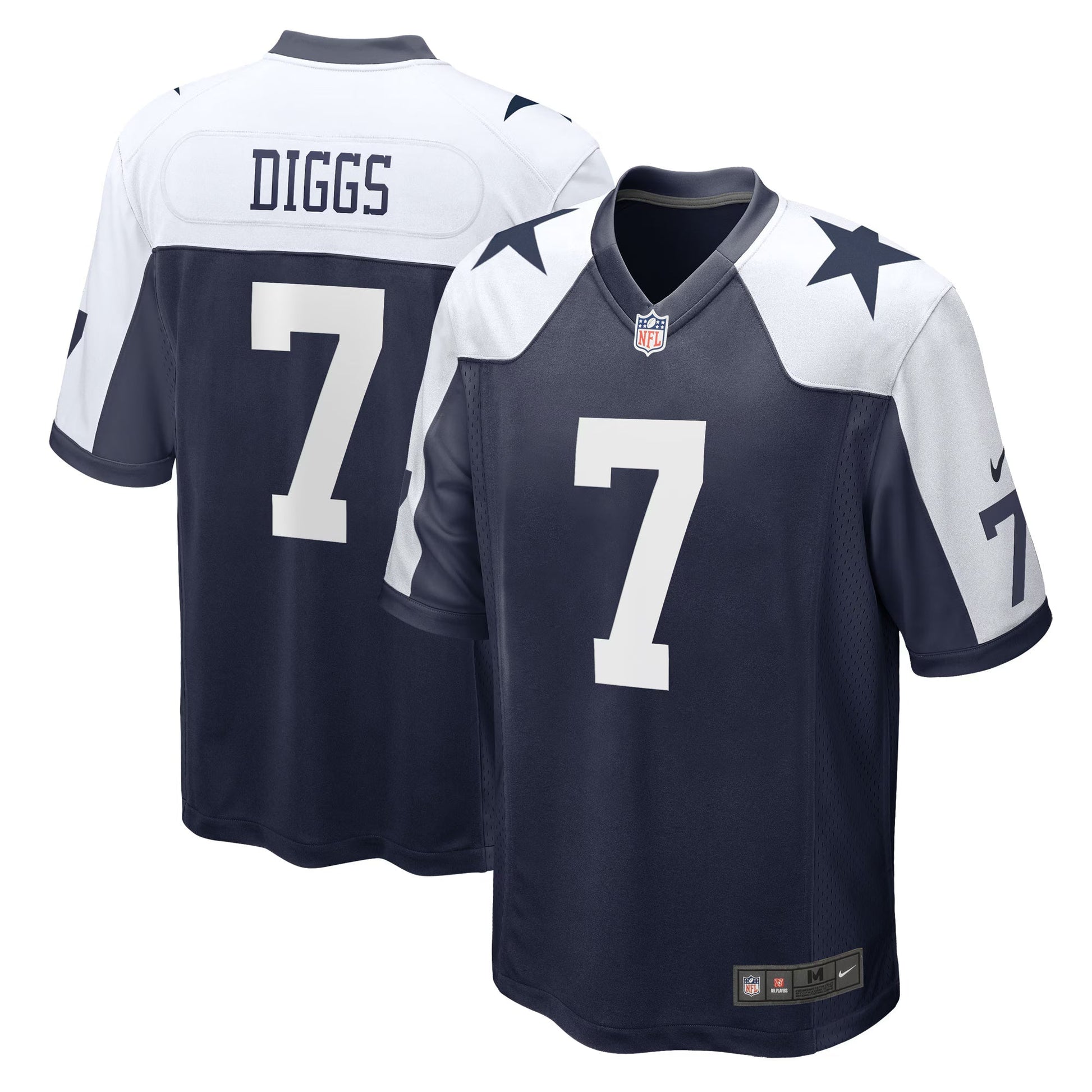 Dallas Cowboys Trevon Diggs Navy Alternate Game Team Jersey football jersey product view 1
