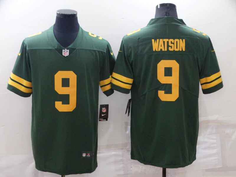 Men's Green Bay Packers Christian Watson Green Player Jersey football jersey product view 1