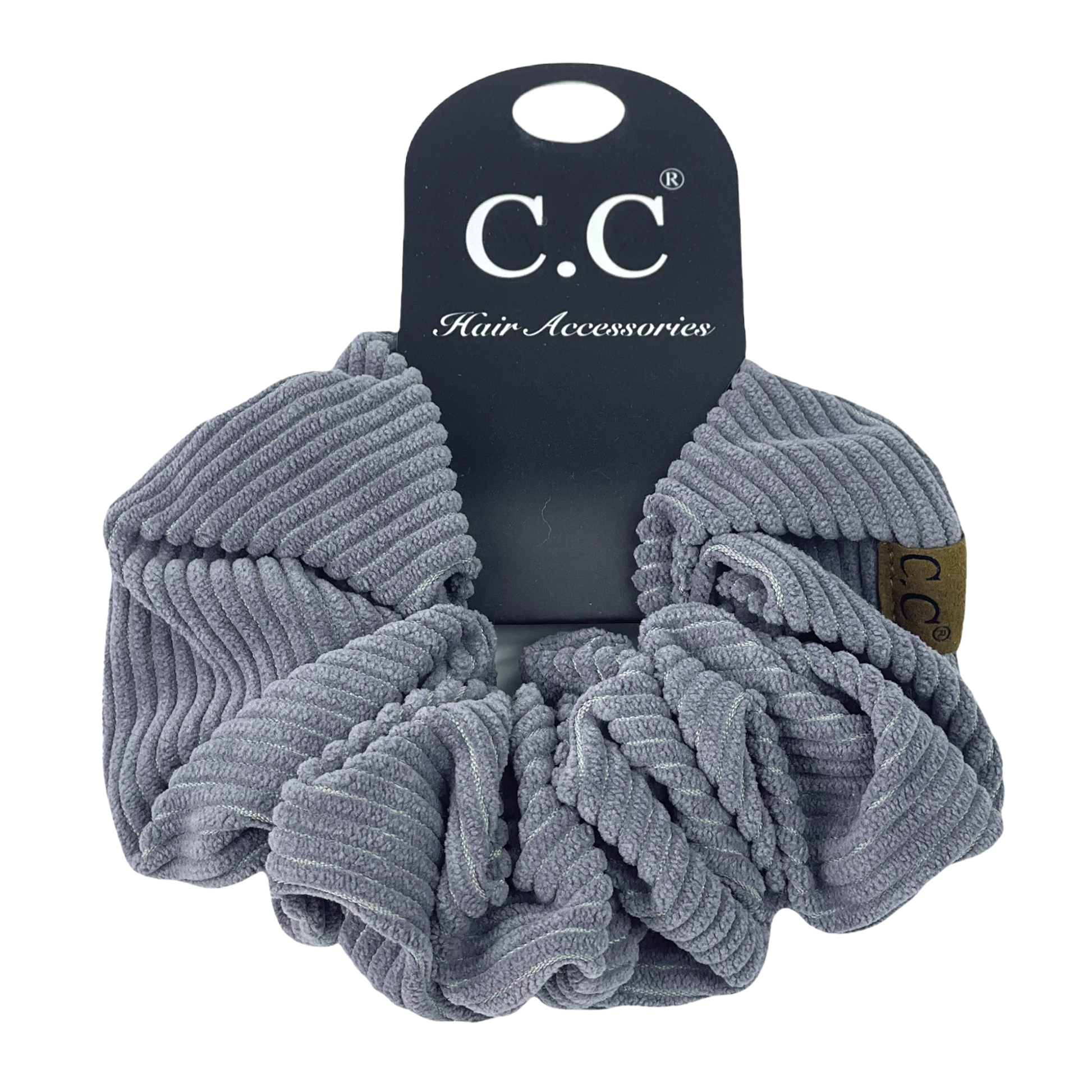 SCR-03 C.C Corduroy Scrunchie Grey Unisex T-shirt, Sweatshirt, Hoodie, Long Sleeve Tee - T-Shirt, Sweatshirt, Hoodie