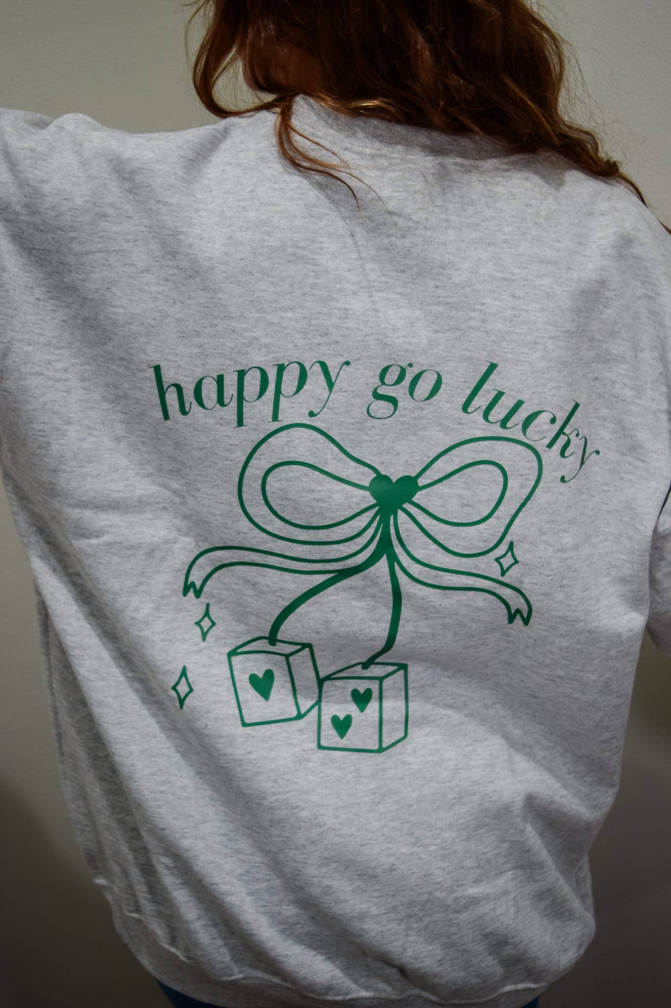 Happy Go Lucky Graphic Sweater Unisex T-shirt, Sweatshirt, Hoodie, Long Sleeve Tee - T-Shirt, Sweatshirt, Hoodie
