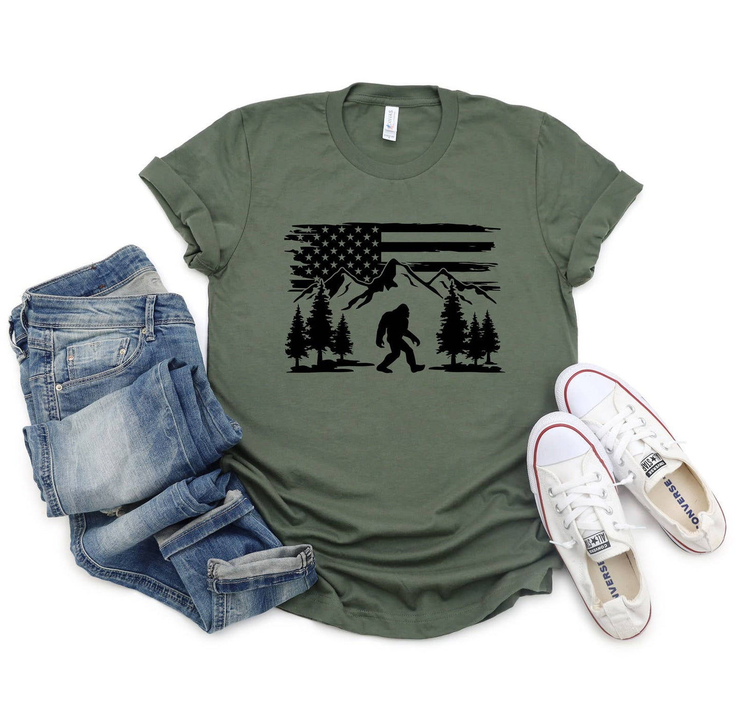 Bigfoot T-Shirt Unisex T-shirt, Sweatshirt, Hoodie, Long Sleeve Tee - T-Shirt, Sweatshirt, Hoodie