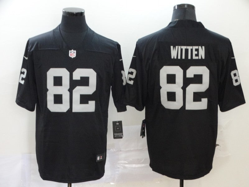 Men's Las Vegas Raiders Jason Witten Black Game Jersey football jersey product view 1