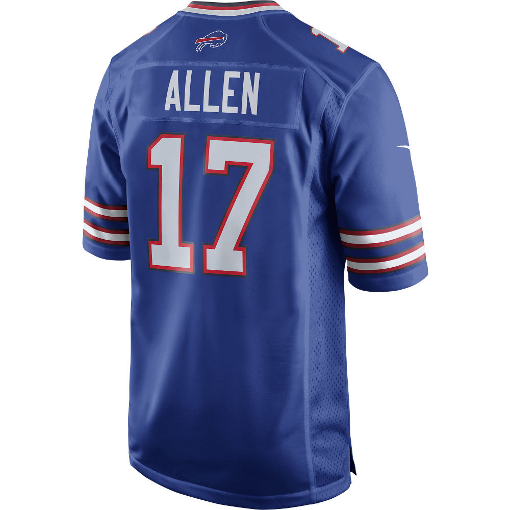 Josh Allen Buffalo Bills Game Jersey - Royal football jersey product view 3