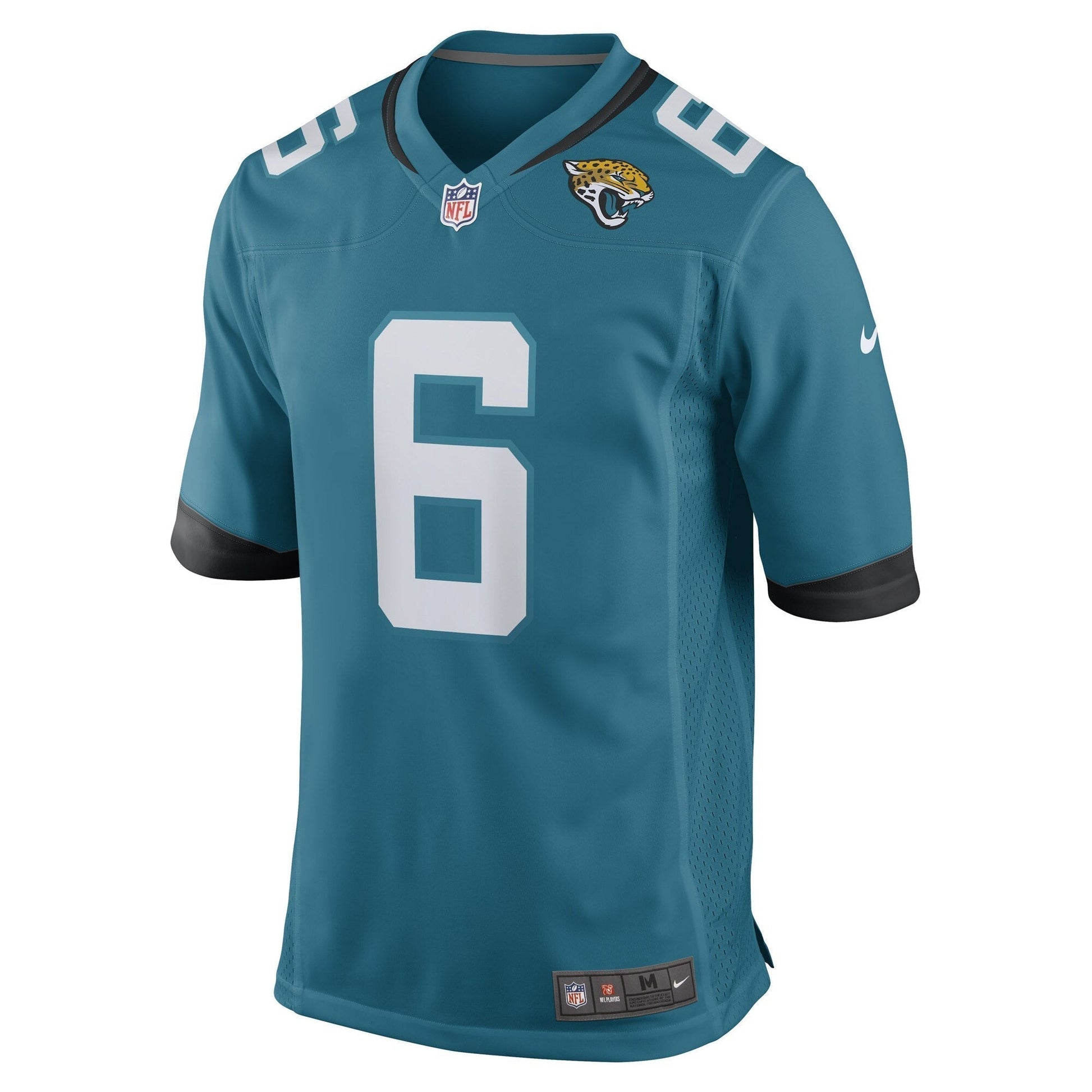 Chris Claybrooks Jacksonville Jaguars Game Jersey - Teal football jersey product view 2