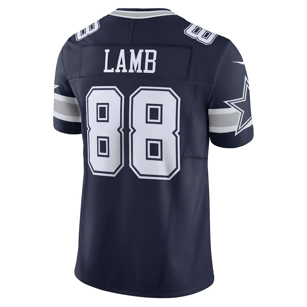 D.Cowboys #88 CeeDee Lamb Navy Vapor F.U.S.E. Limited Jersey football jersey product view 1