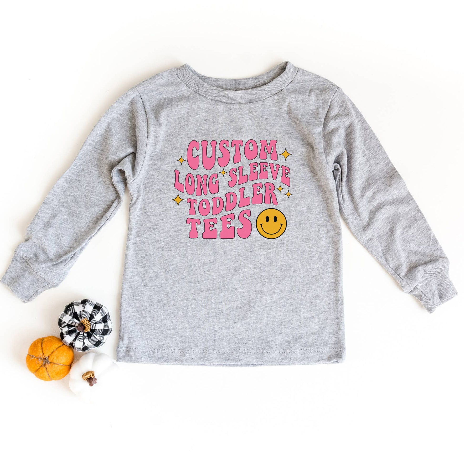 Custom Print Toddler Long Sleeve Tee - Name Location Logo Unisex T-shirt, Sweatshirt, Hoodie, Long Sleeve Tee - T-Shirt, Sweatshirt, Hoodie