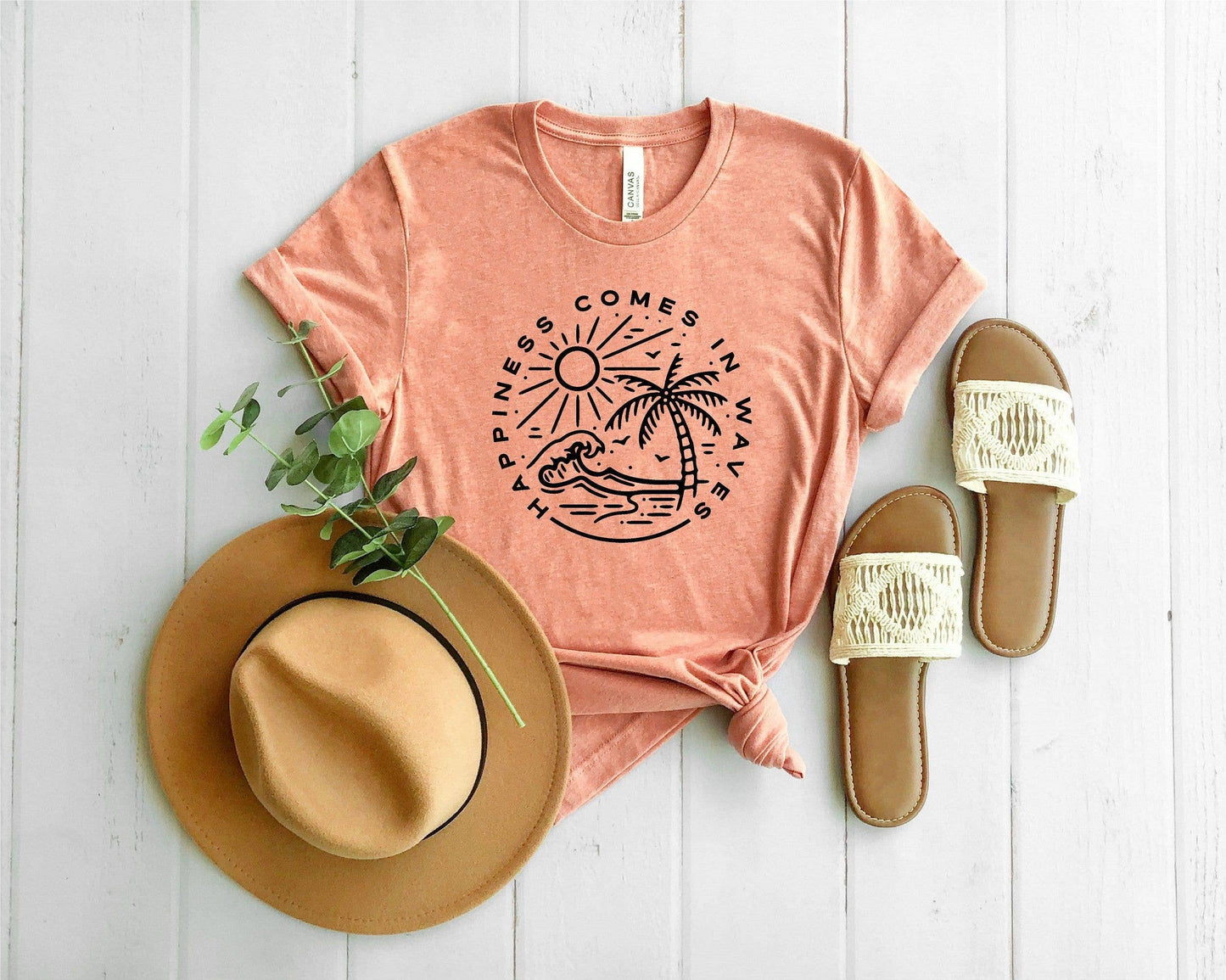 Beach Vibes Wave Lover Ocean T-Shirt Summer Vacation Tee Unisex T-shirt, Sweatshirt, Hoodie, Long Sleeve Tee - T-Shirt, Sweatshirt, Hoodie