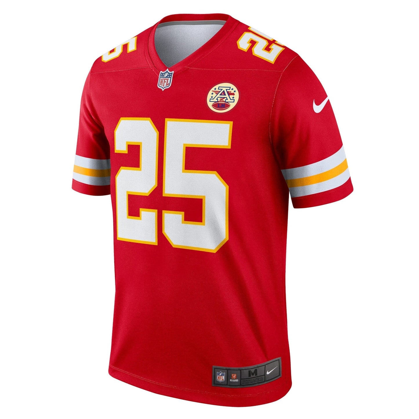 Clyde Edwards-Helaire Kansas City Chiefs Legend Jersey - Red football jersey product view 2
