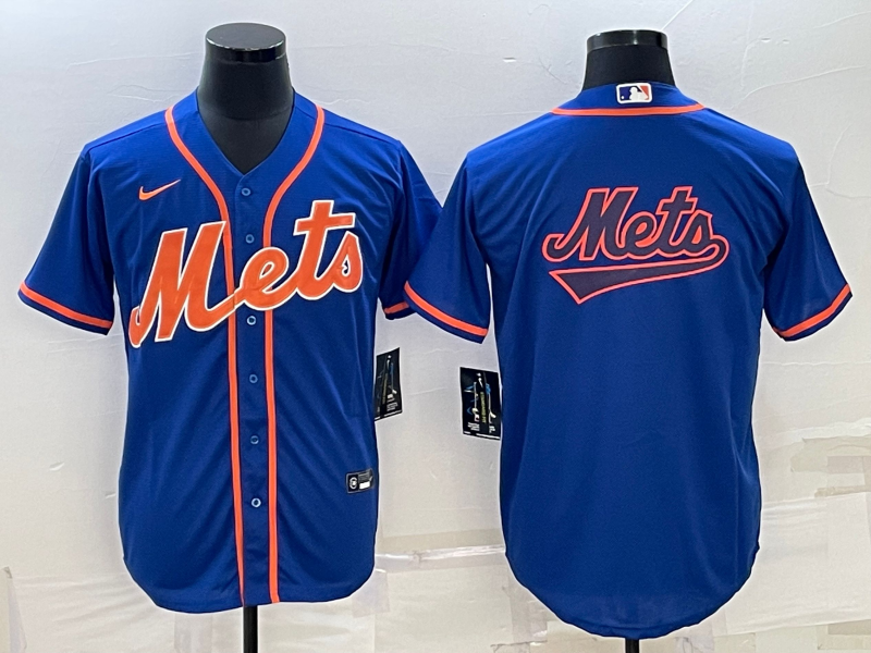 Men's New York Mets Royal Alternate Replica Team Jersey1 baseball jersey product view 1