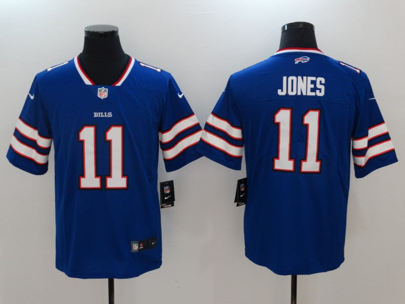 Men's Buffalo Bills Zay Jones #11 Blue Game Player Jersey1 football jersey product view 1