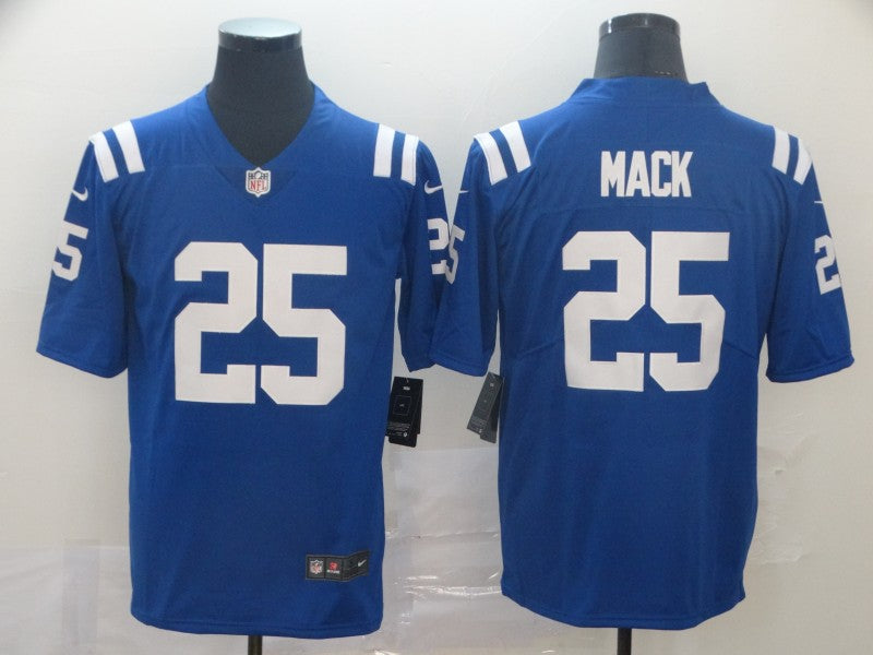 Men's Indianapolis Colts Marlon Mack Blue Player Jersey1 football jersey product view 1