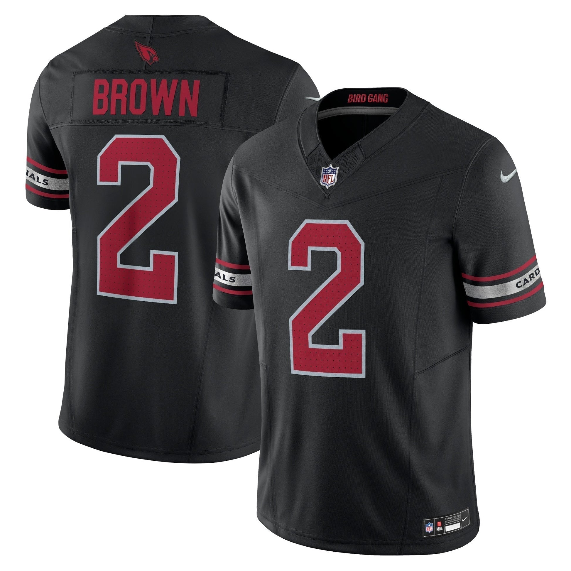 Marquise Brown Arizona Cardinals Vapor F.U.S.E. Limited Jersey - Black football jersey product view 1