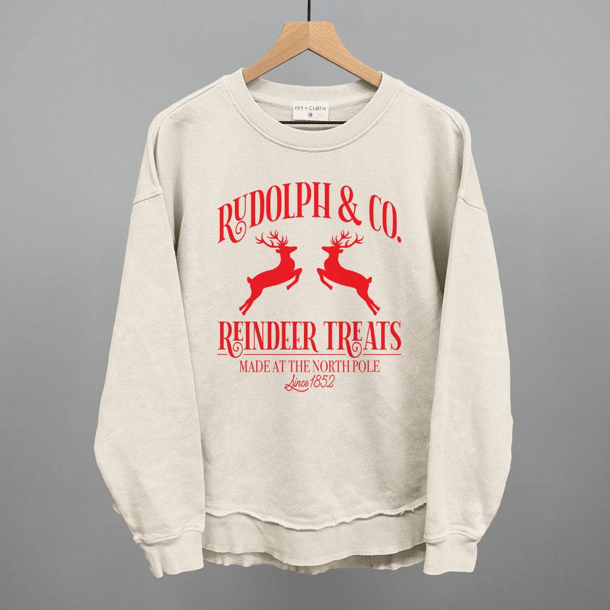 Rudolph & Co Reindeer Treats Unisex T-shirt, Sweatshirt, Hoodie, Long Sleeve Tee - T-Shirt, Sweatshirt, Hoodie