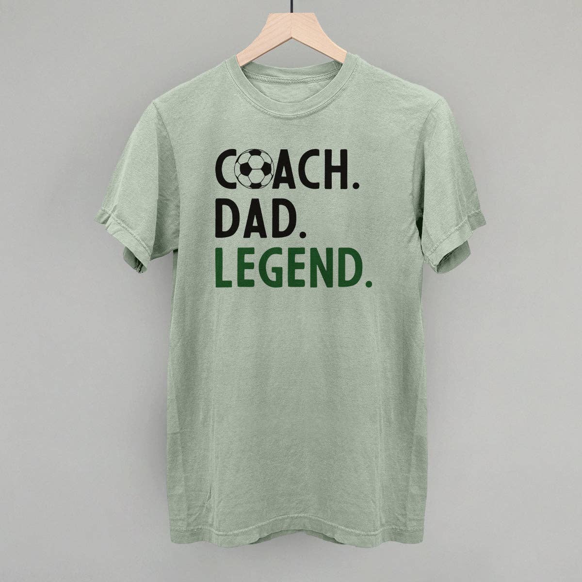 Coach Dad Legend (Soccer) Unisex T-shirt, Sweatshirt, Hoodie, Long Sleeve Tee - T-Shirt, Sweatshirt, Hoodie