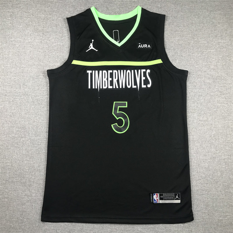 Timberwolves #5 Announcement Edition Jersey basketball jersey product view 1