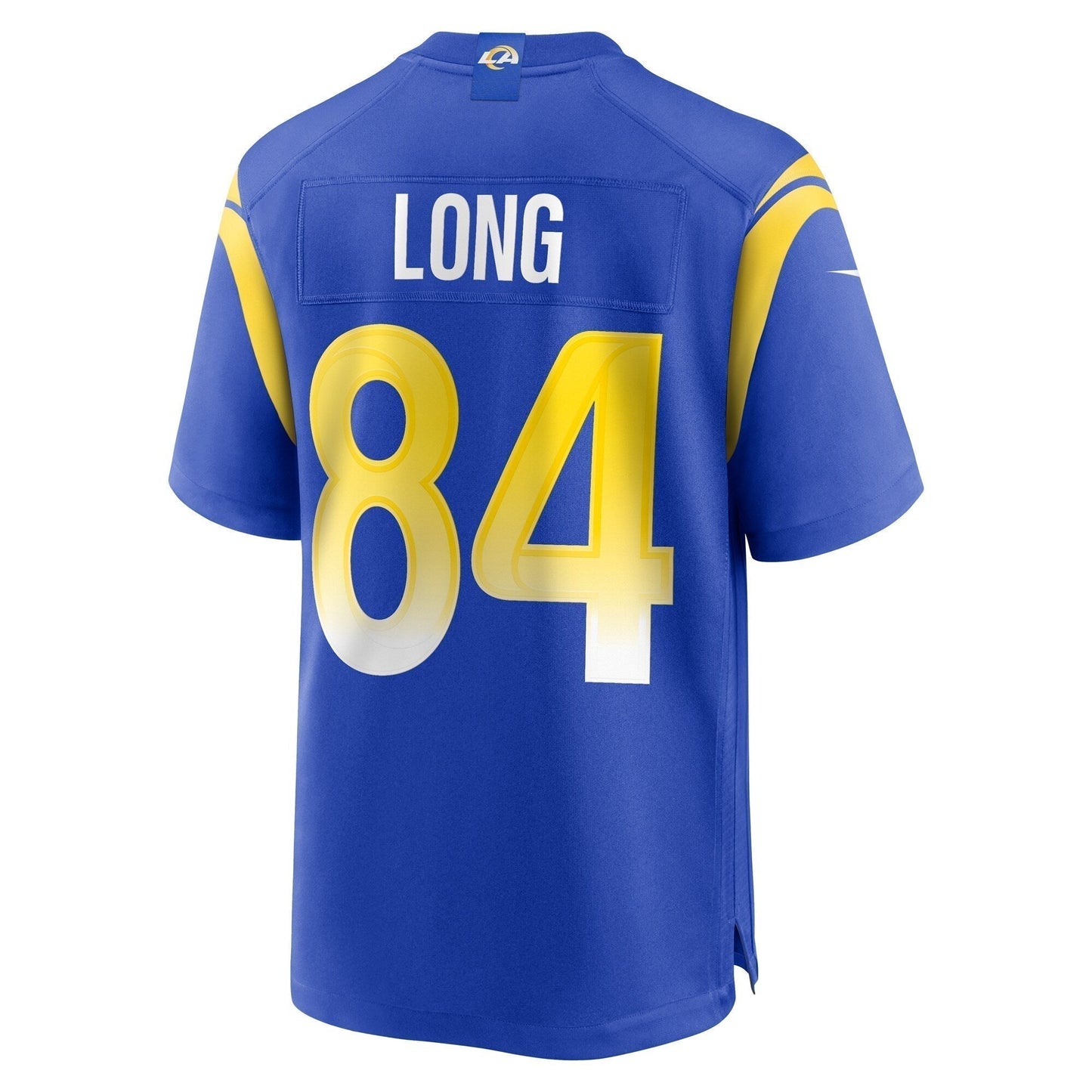 Hunter Long Los Angeles Rams Home Game Jersey - Royal football jersey product view 3