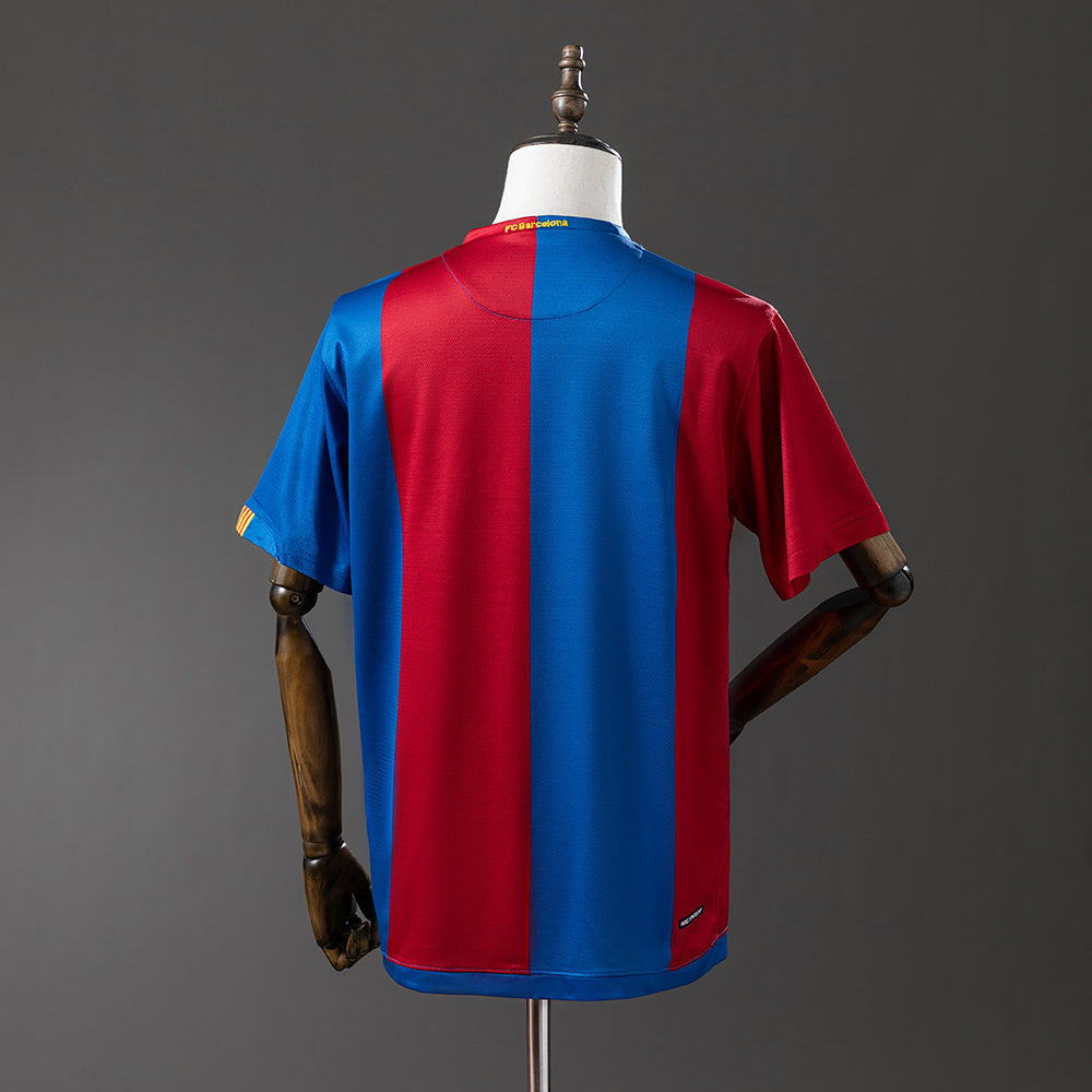 Barcelona 06/07 Home Retro Jersey sports jersey product view 2