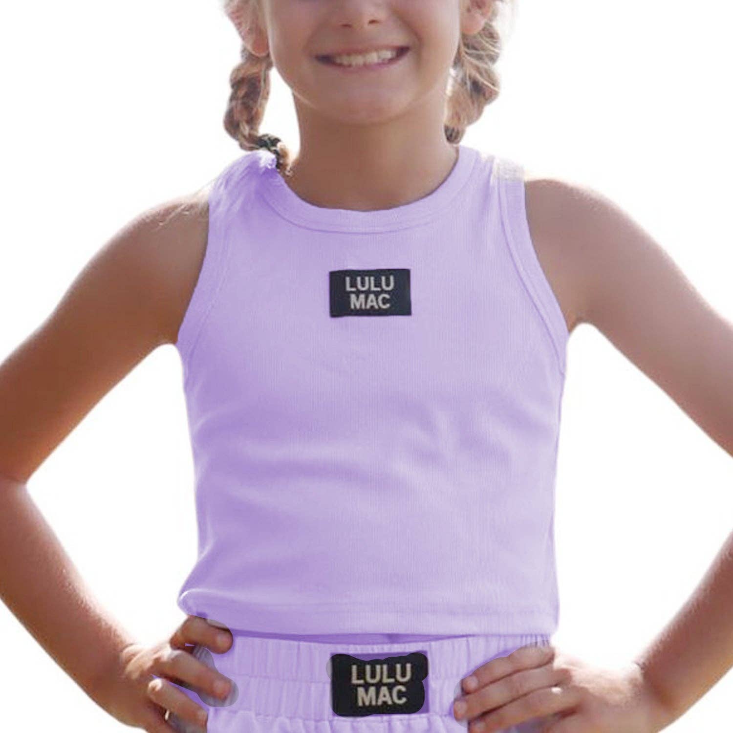LM-KTK-1000 Lavender Kids Solid Tank Unisex T-shirt, Sweatshirt, Hoodie, Long Sleeve Tee - T-Shirt, Sweatshirt, Hoodie