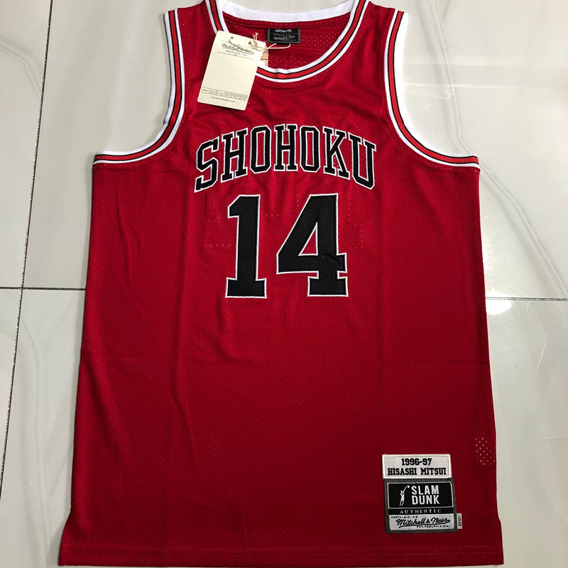 2024 New MN Slam Dunk No. 14 Mitsui Hisashi S-XXL basketball jersey product view 1