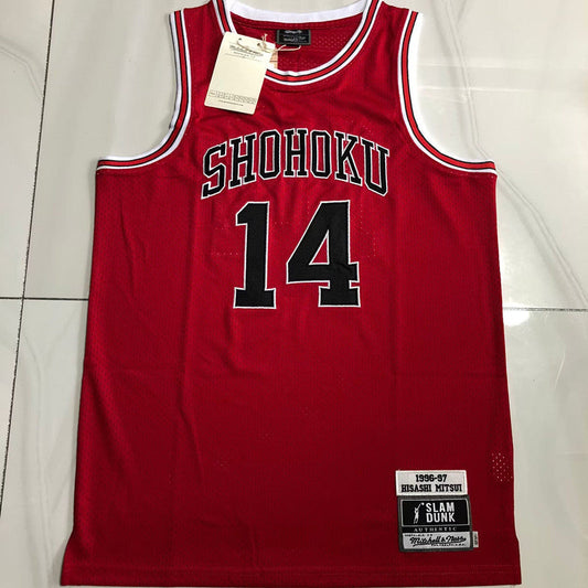 2024 New MN Slam Dunk No. 14 Mitsui Hisashi S-XXL basketball jersey product view 1