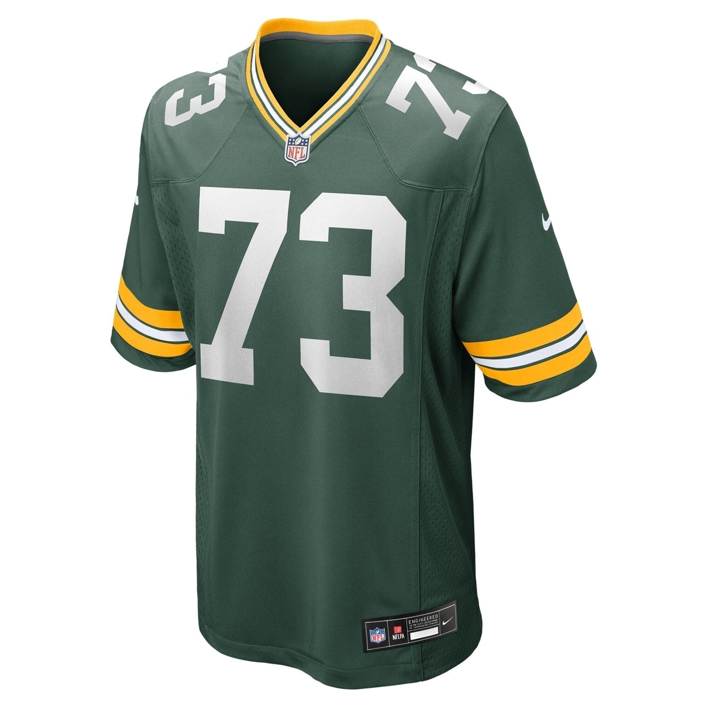 Andre Dillard Green Bay Packers Game Jersey - Green football jersey product view 2