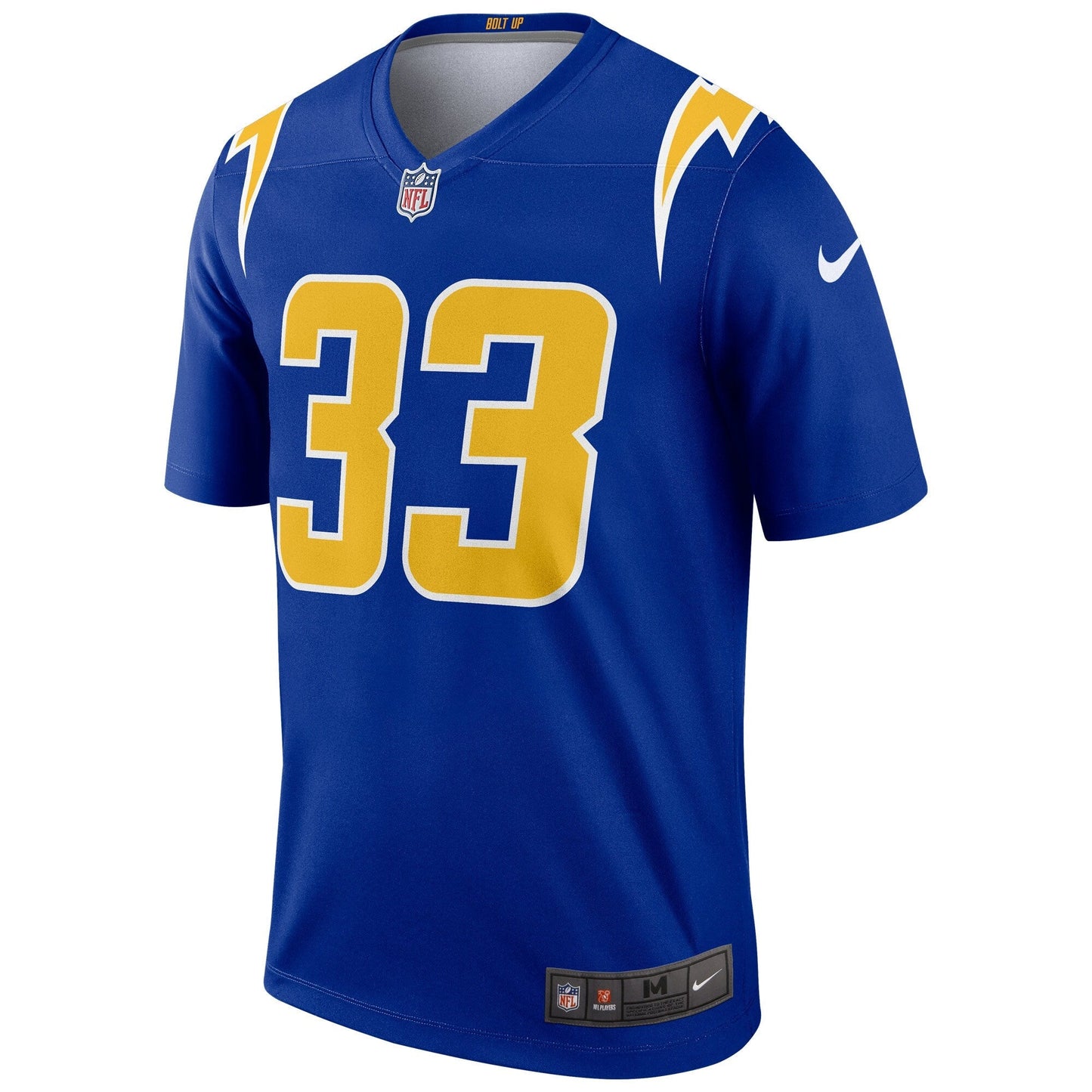 Derwin James Los Angeles Chargers 2nd Alternate Legend Jersey - Royal football jersey product view 2