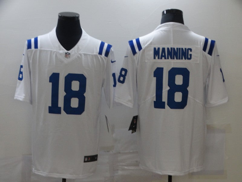 Men's Indianapolis Colts Peyton Manning White Game Jersey football jersey product view 1