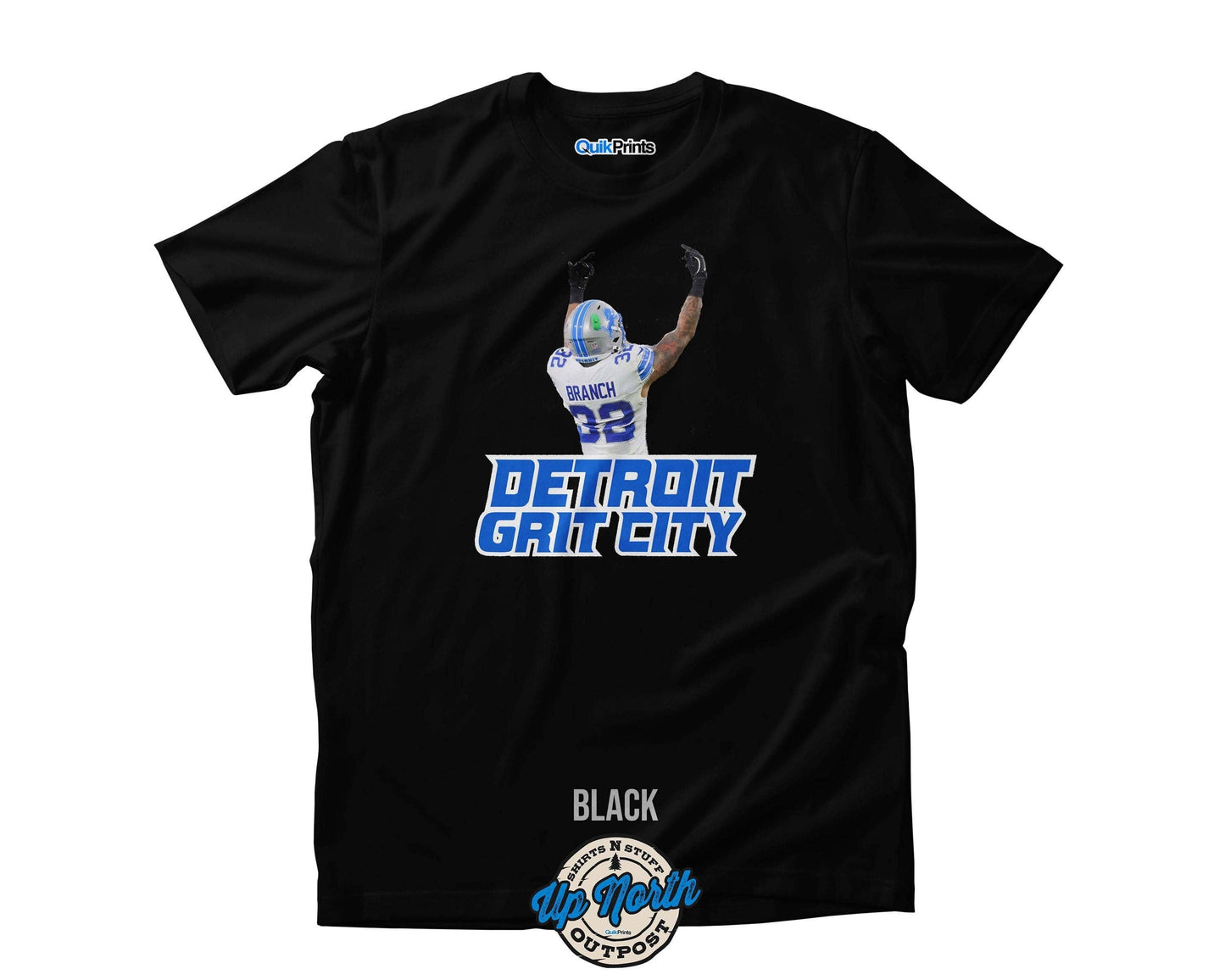 Detroit Grit City Football T-Shirts - Adult & Bigtall Sizes Unisex T-shirt, Sweatshirt, Hoodie, Long Sleeve Tee - T-Shirt, Sweatshirt, Hoodie