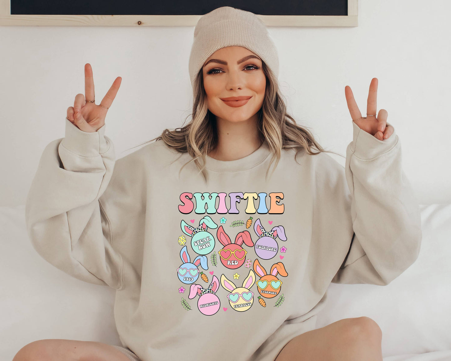 Swiftie Easter Egg Album Tribute Sweatshirt Unisex T-shirt, Sweatshirt, Hoodie, Long Sleeve Tee - T-Shirt, Sweatshirt, Hoodie