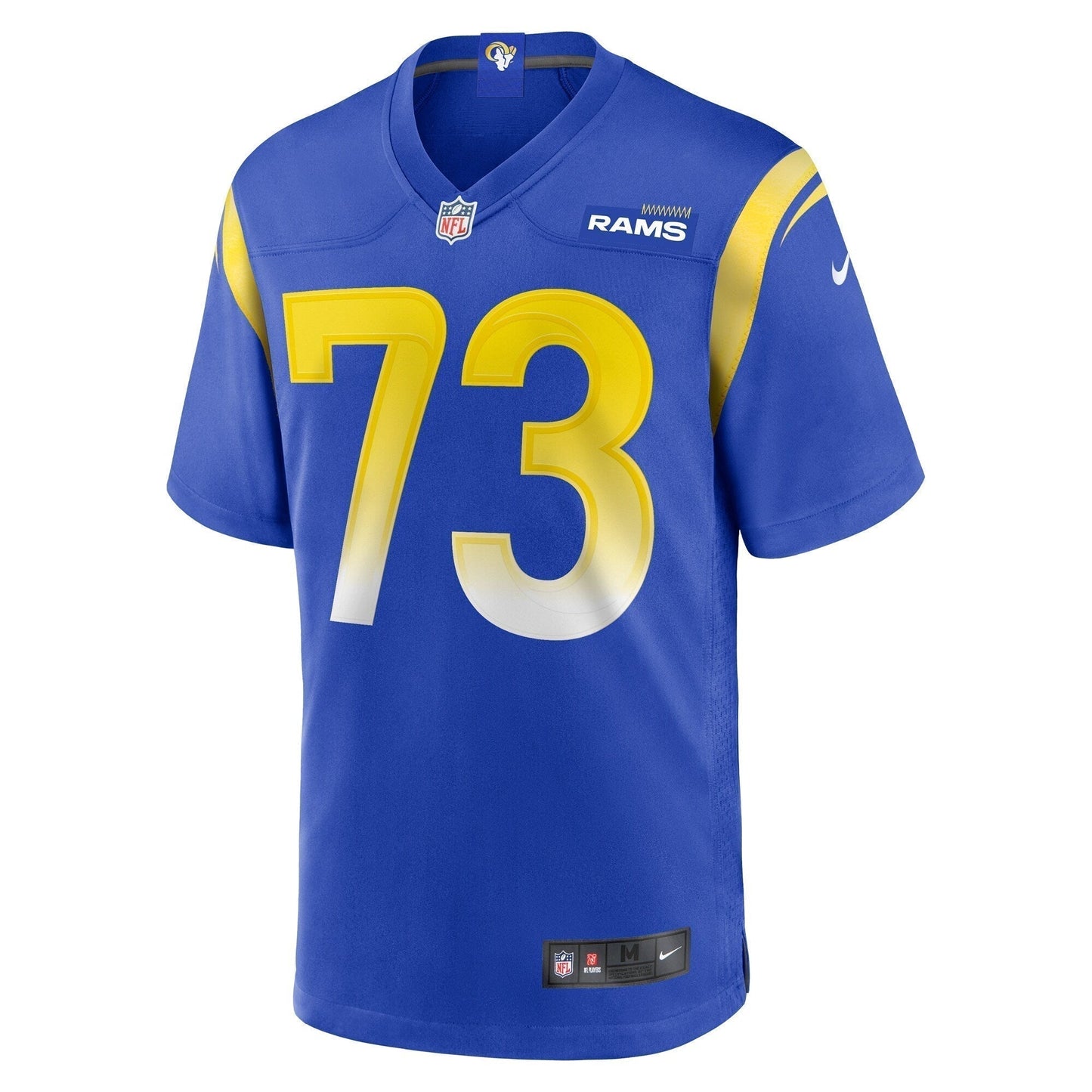 Steve Avila Los Angeles Rams Home Game Jersey - Royal football jersey product view 2