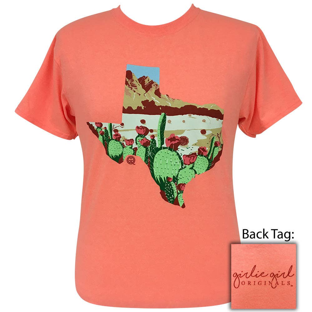 Texas Desert-Retro Heather Coral SS-1955 Unisex T-shirt, Sweatshirt, Hoodie, Long Sleeve Tee - T-Shirt, Sweatshirt, Hoodie