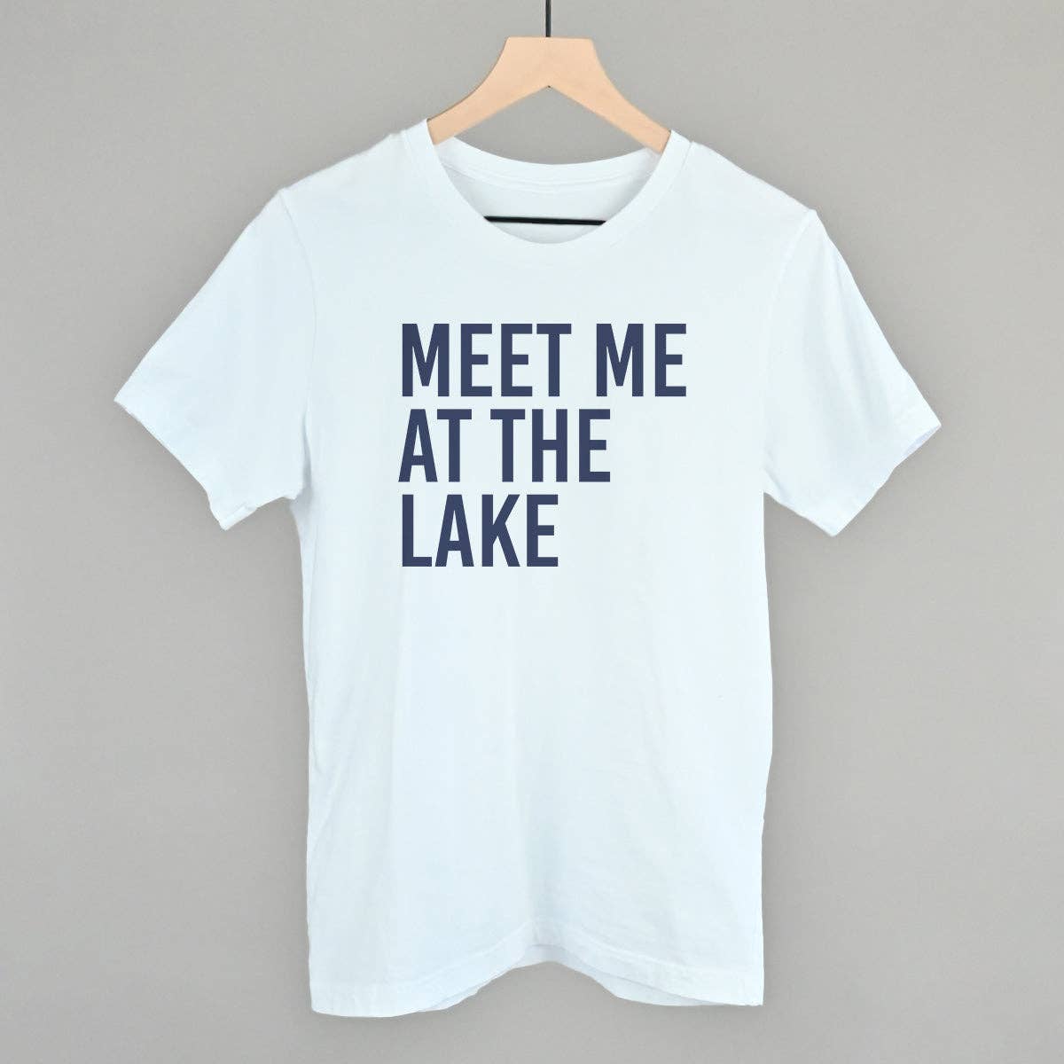 Meet Me At the Lake (Blue) Unisex T-shirt, Sweatshirt, Hoodie, Long Sleeve Tee - T-Shirt, Sweatshirt, Hoodie