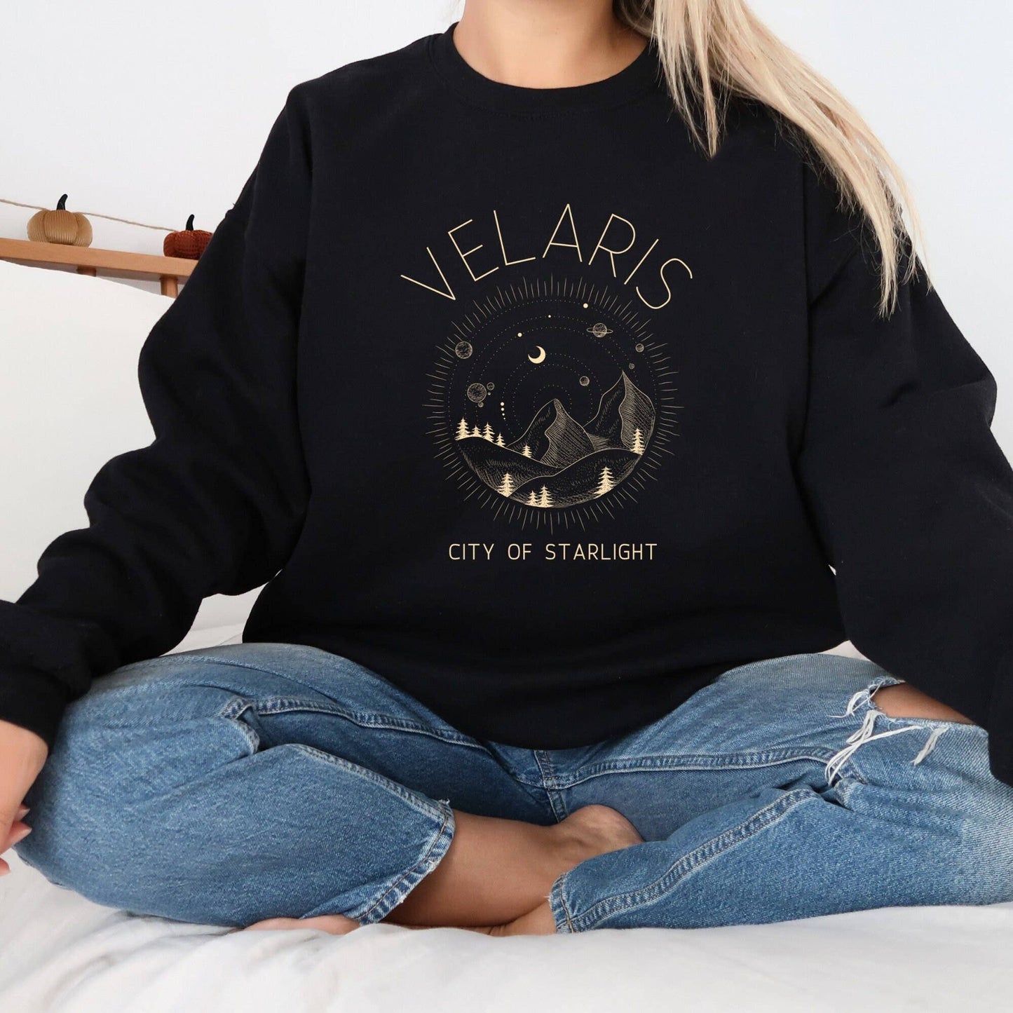 Velaris City of Starlight Ultimate Book Lover Sweatshirt Unisex T-shirt, Sweatshirt, Hoodie, Long Sleeve Tee - T-Shirt, Sweatshirt, Hoodie