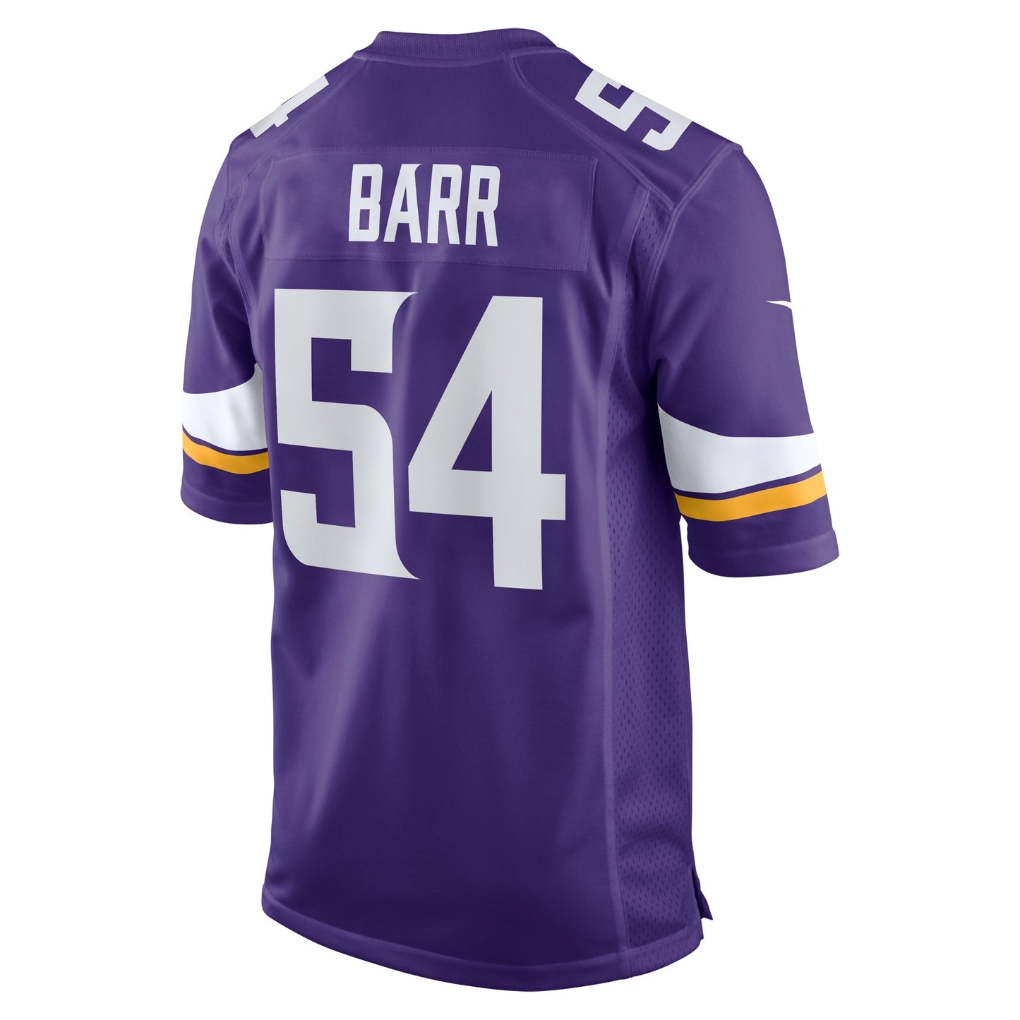 Anthony Barr Minnesota Vikings Team Game Jersey - Purple football jersey product view 3